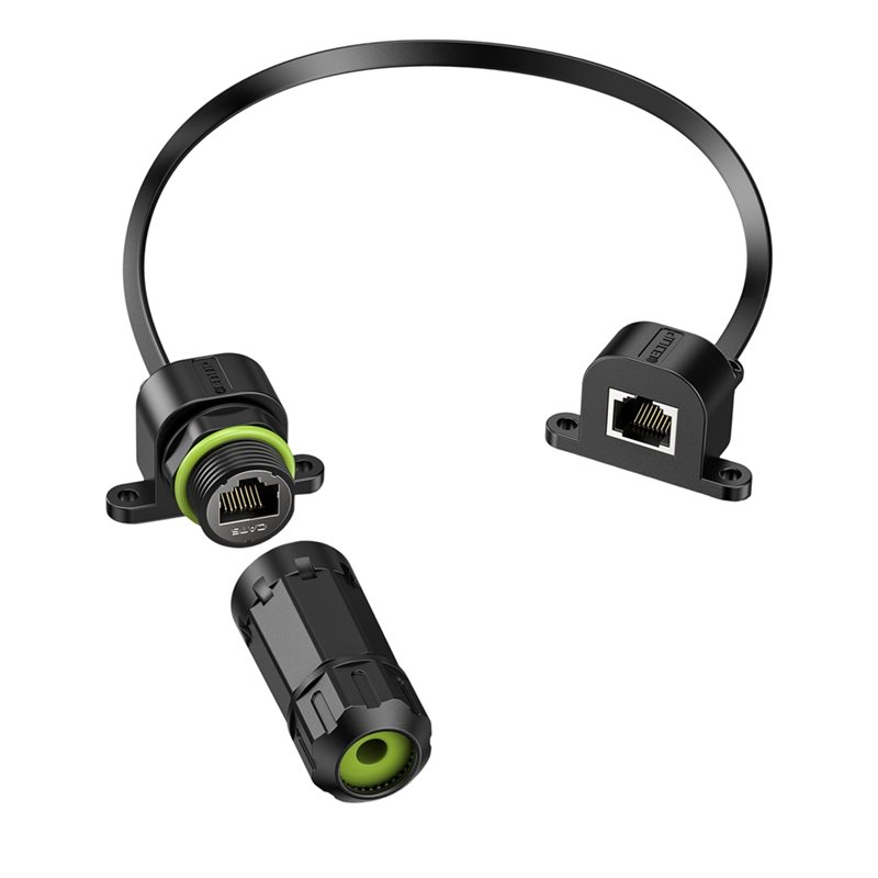 Cable Lock Flexible - A97I-Ultra-Thin Flexible Window Ethernet Cable 1000Mbps